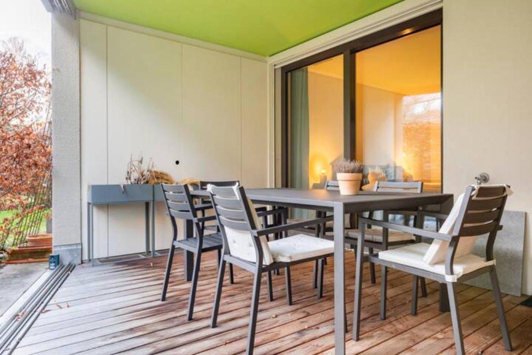 Luxus Wohnung Mit Garten Цюрих Екстер'єр фото